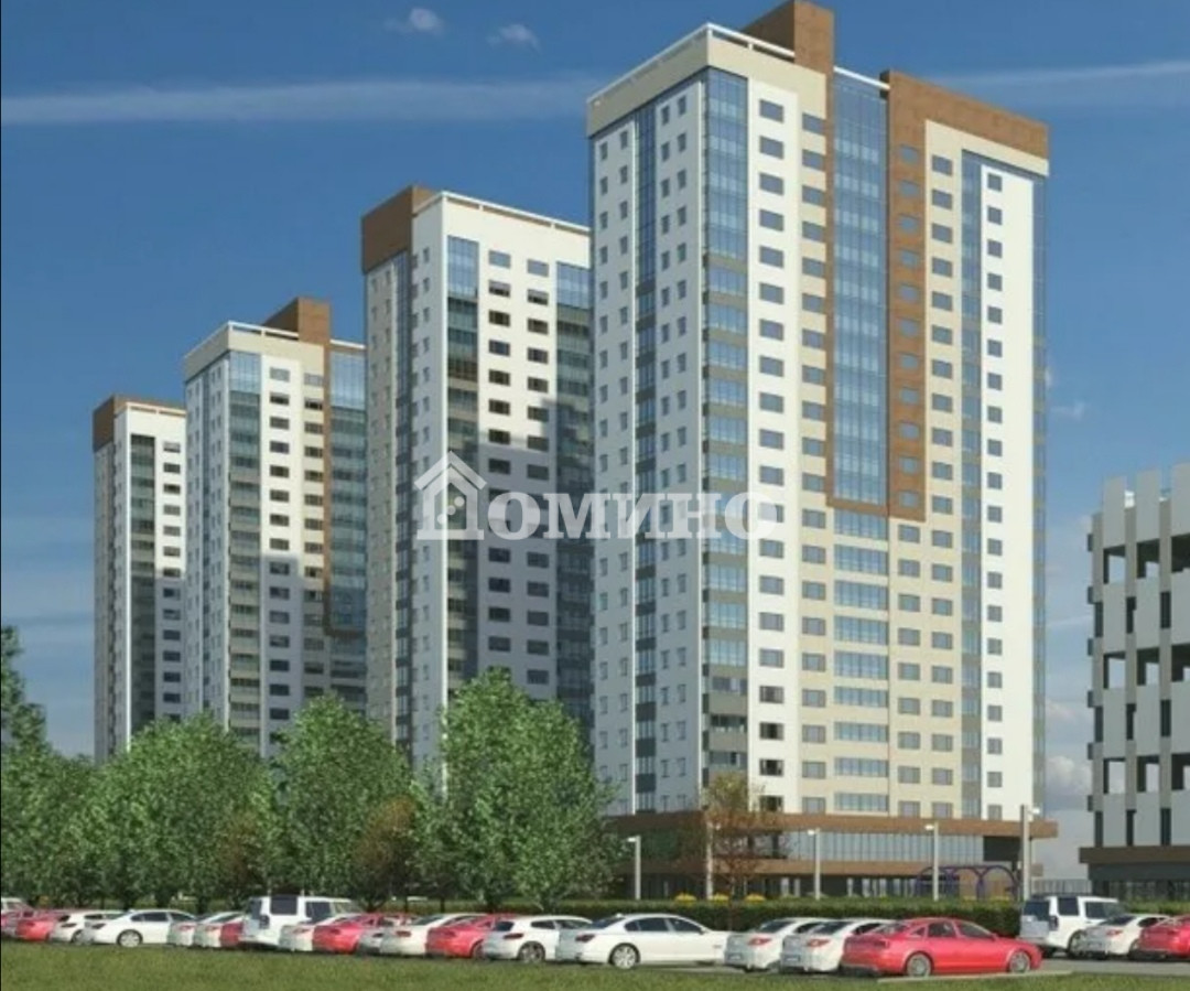 1-комн. квартира, 38.57 м², 21 этаж из 22
