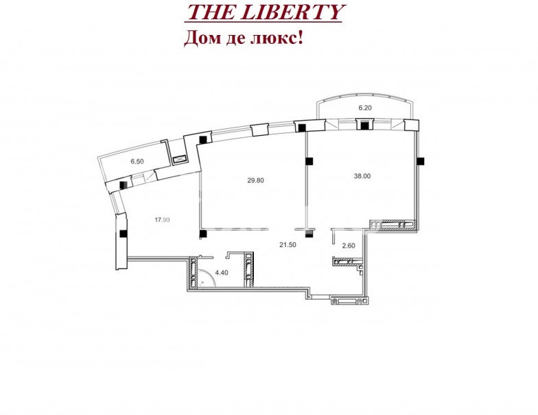 2-комн. квартира, 110.3 м², 9 этаж из 10