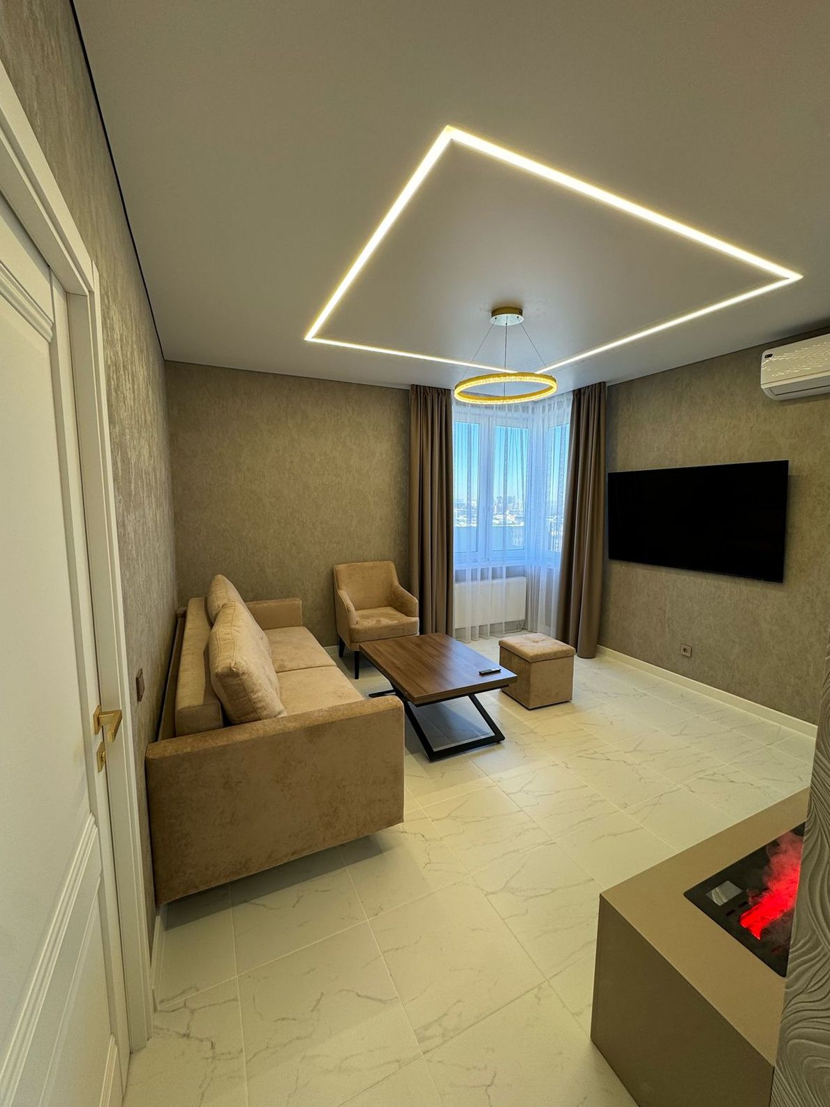 2-комн. квартира, 62 м², 23 этаж из 25