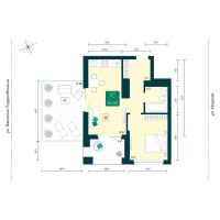 1-комн. квартира, 65 м²