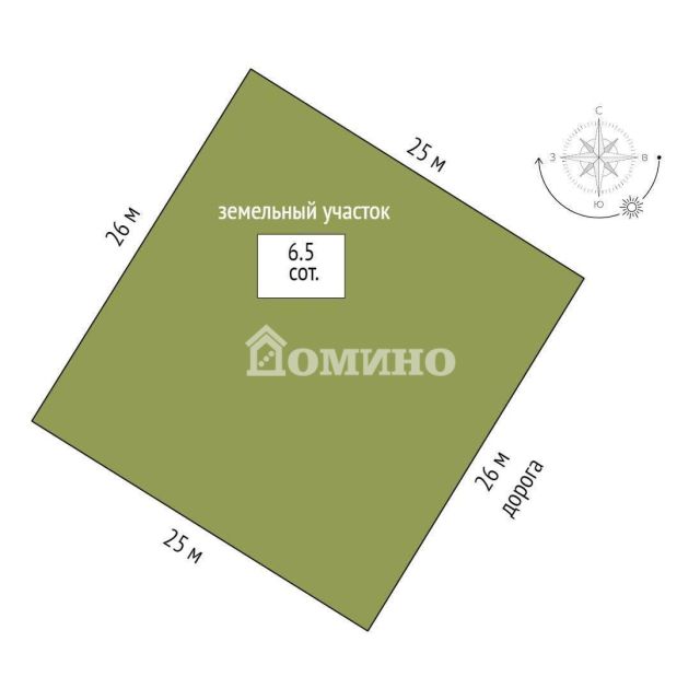 Участок · 6.5 сот.