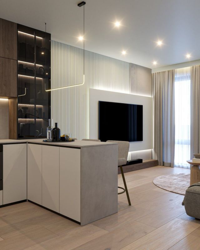 2-комн. квартира, 74 м², 13 этаж из 19