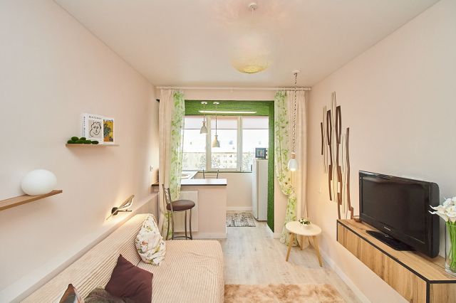 Студия, 15 м², 7 этаж из 8